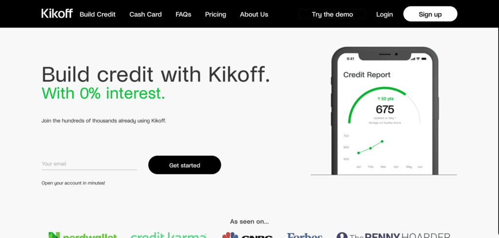 Building Credit with Kickoff