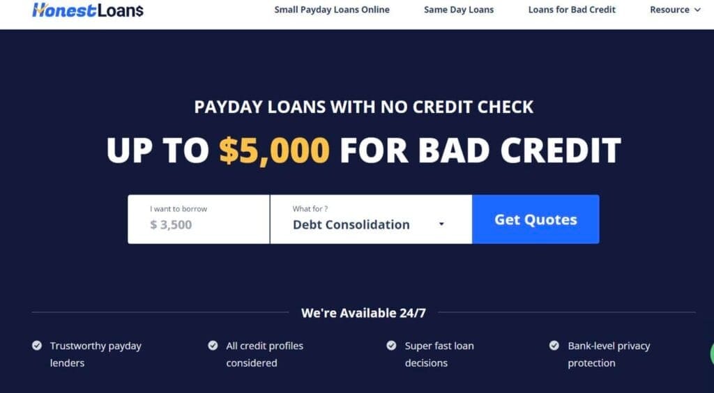 Honest Loans Review