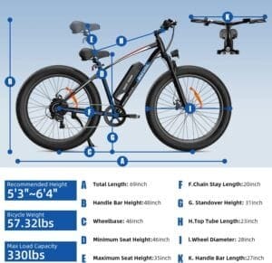 Read more about the article 500W Brushless Motor Electric Bike Review