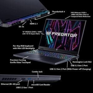 Read more about the article Acer Predator Helios 16 Gaming Laptop Review