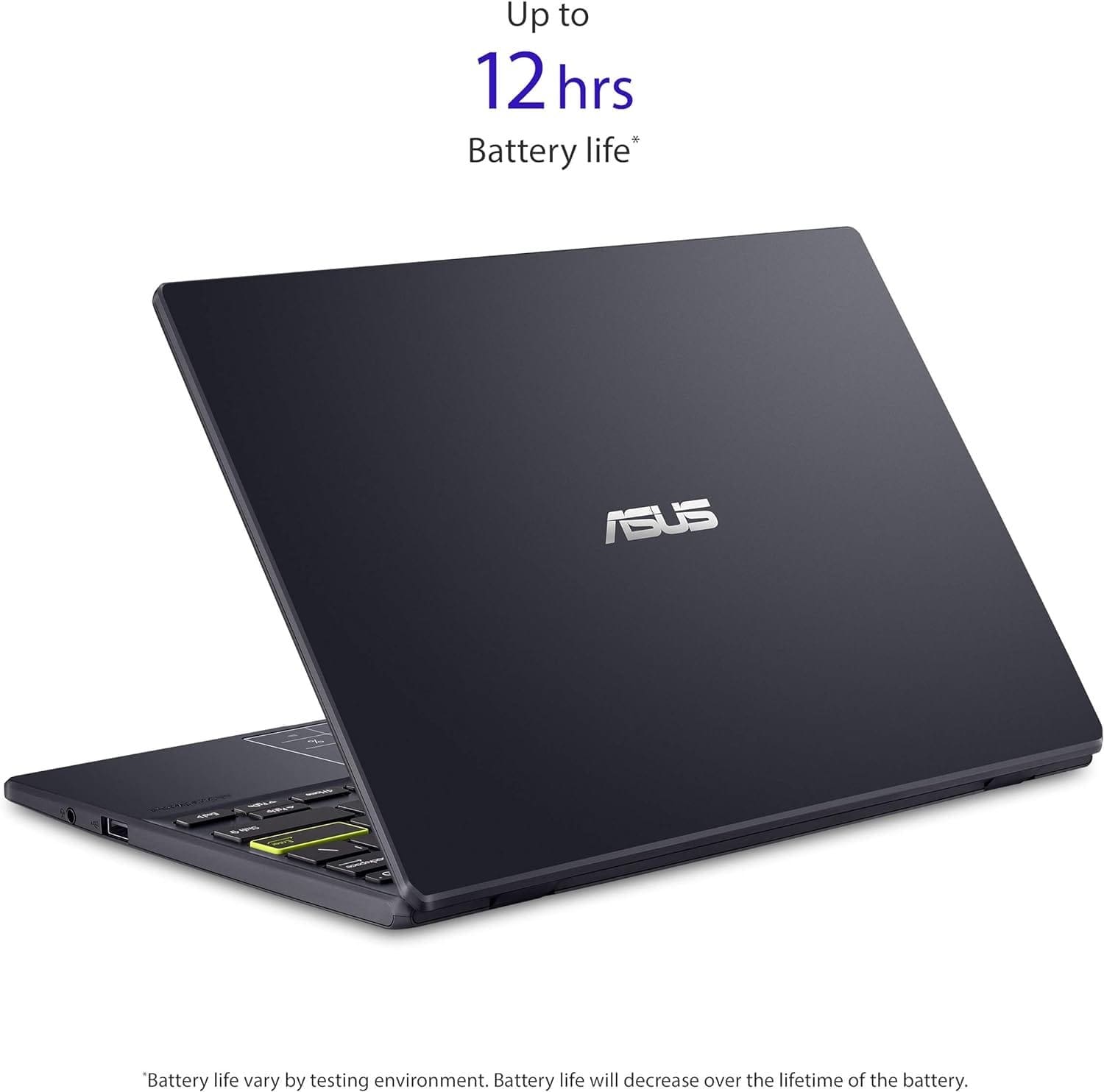 ASUS Vivobook Go 12 L210 11.6” Ultra-Thin Laptop, 2022 Version, Intel Celeron N4020, 4GB RAM, 64GB eMMC, Win 11 Home in S Mode with One Year of Office 365 Personal, L210MA-DS02