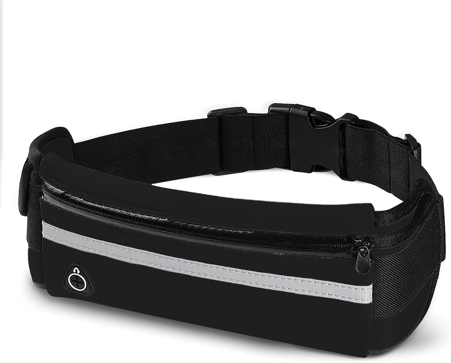 E Tronic Edge Running Belt for Women and Men, Money Belt and Running Fanny Pack, Hiking Fanny Pack, Holder for Cell Phone, Money, and Keys, Adjustable Belt Pouch fits Most Phone and Waist Sizes