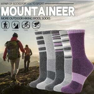 Read more about the article EBMORE Womens Merino Wool Hiking Socks Review