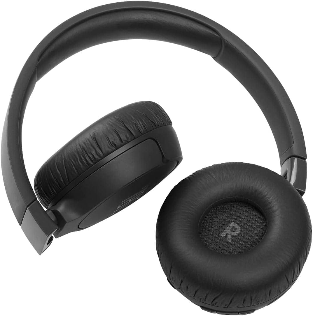 JBL Tune 660NC: Wireless On-Ear Headphones with Active Noise Cancellation - Black, Medium