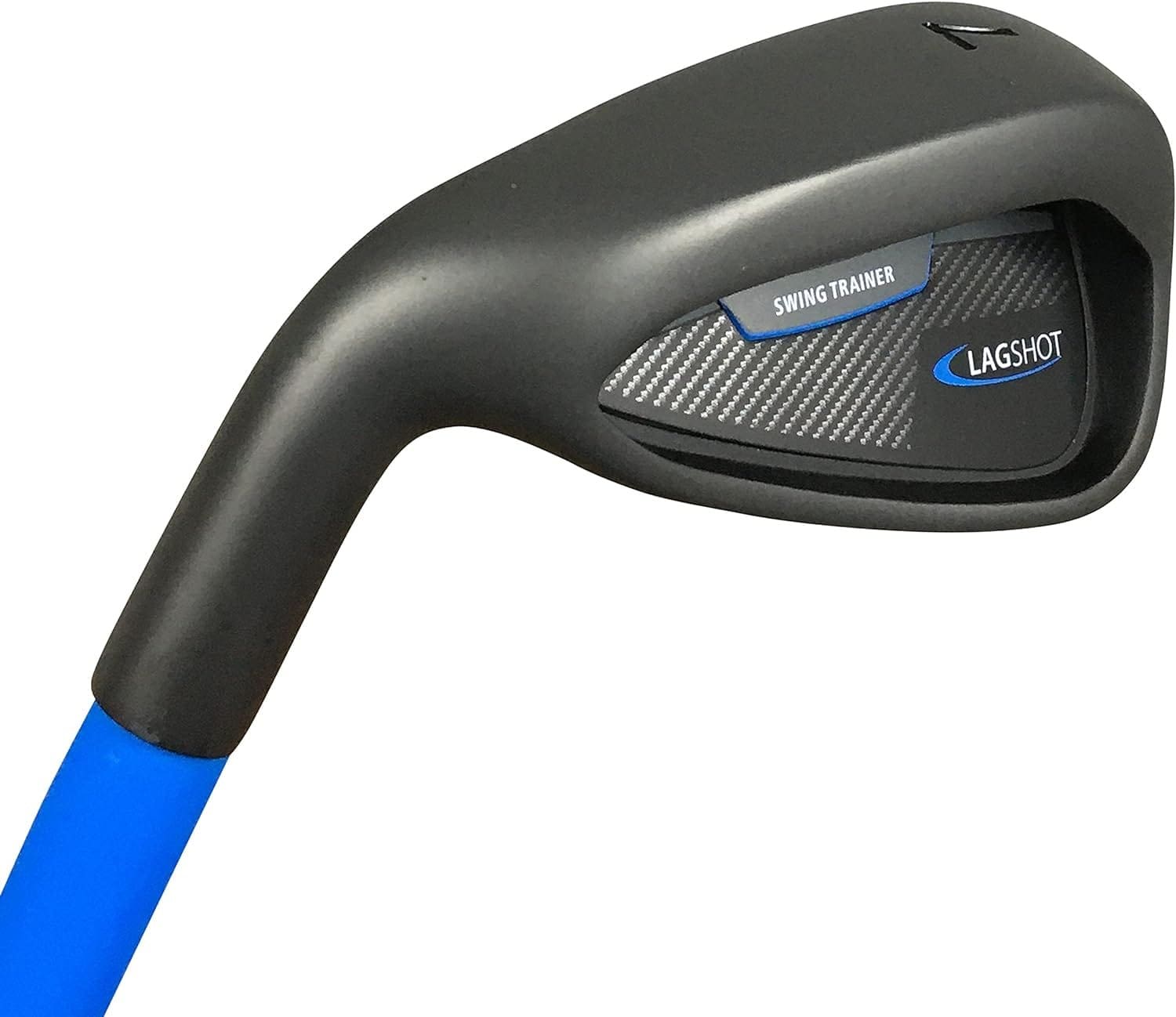 Lag Shot 7 Iron - Golf Swing Trainer Aid, Named Golf Digests Editors Choice “Best Swing Trainer” of The Year! #1 Golf Training Aid of 2023, Free Video Series with PGA Teacher of The Year!