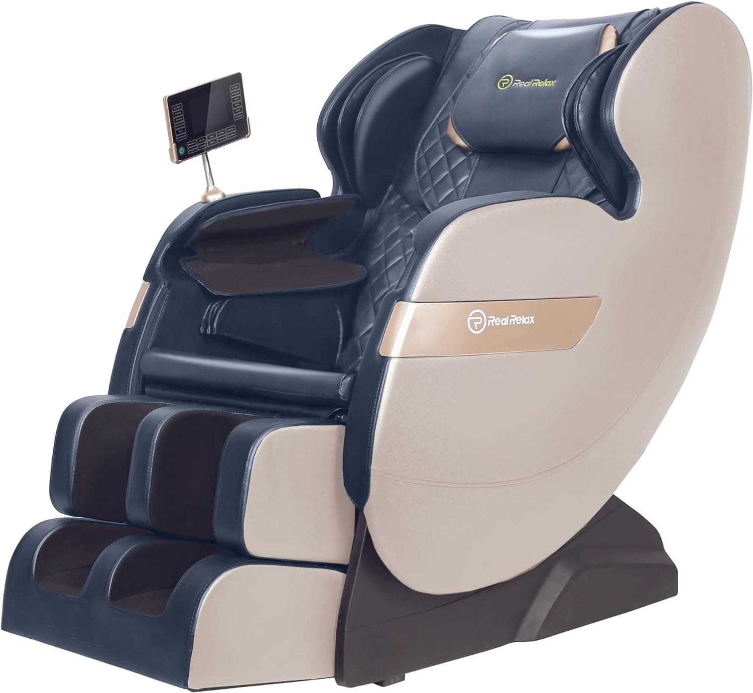 Real Relax B02292K Massage Chair, 1 Count (Pack of 1), Blue