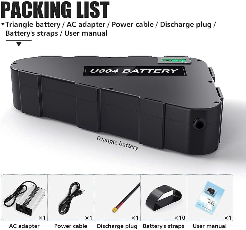 Unit Pack Power Official(2-5 Days Delivery) - 72V / 48V / 52V 28.8Ah /20Ah Electric Bike Lithinum Battery for Bafang Voilamart AW/JauoPay/PEXMOR/L-Faster Other Motor Kit