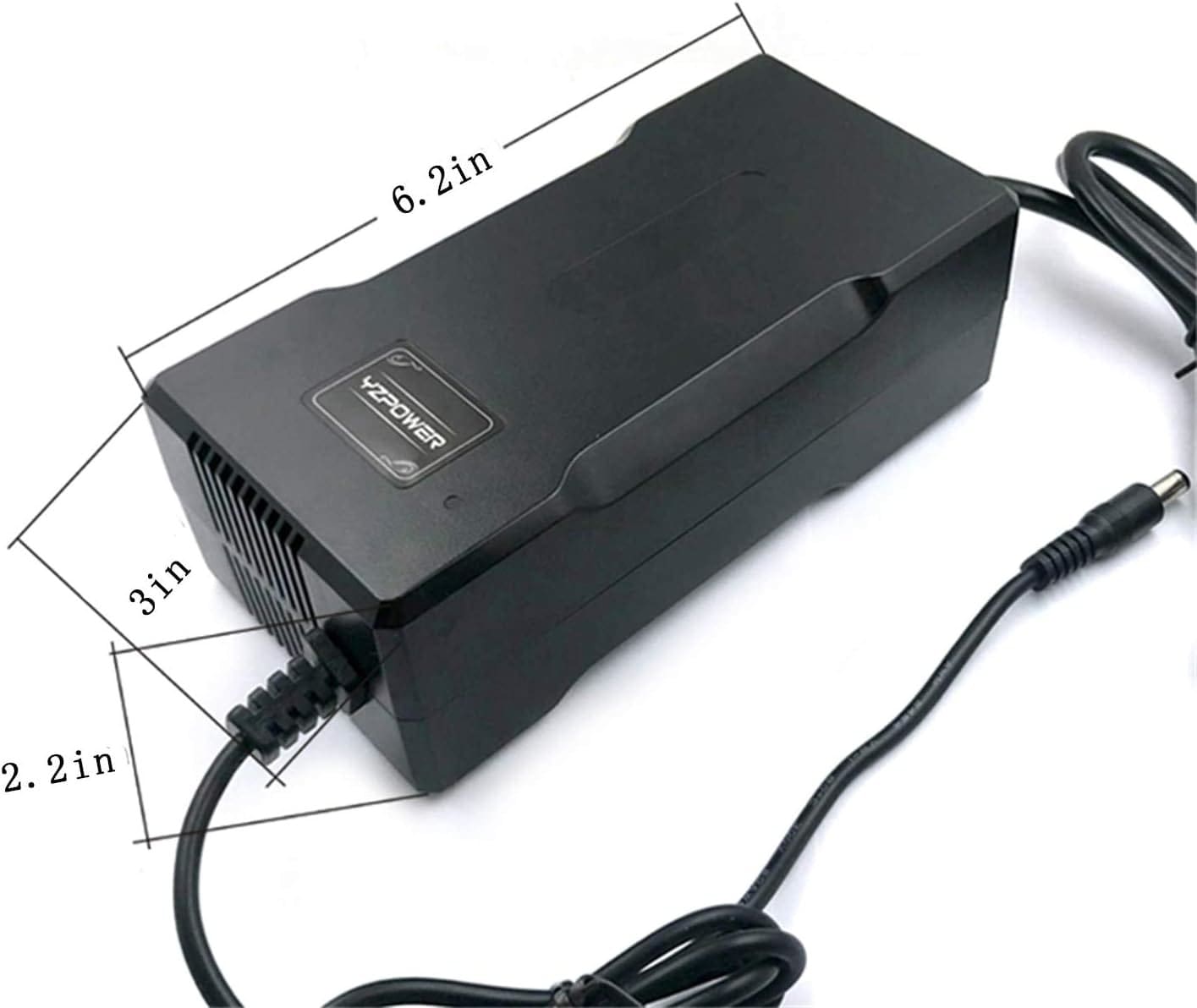 YZPOWER 54.6V 4A Power Adapter for Electric Bike Electric Scooter 48V Lithium Battery Charger 5.5mm 2.1mm Connector