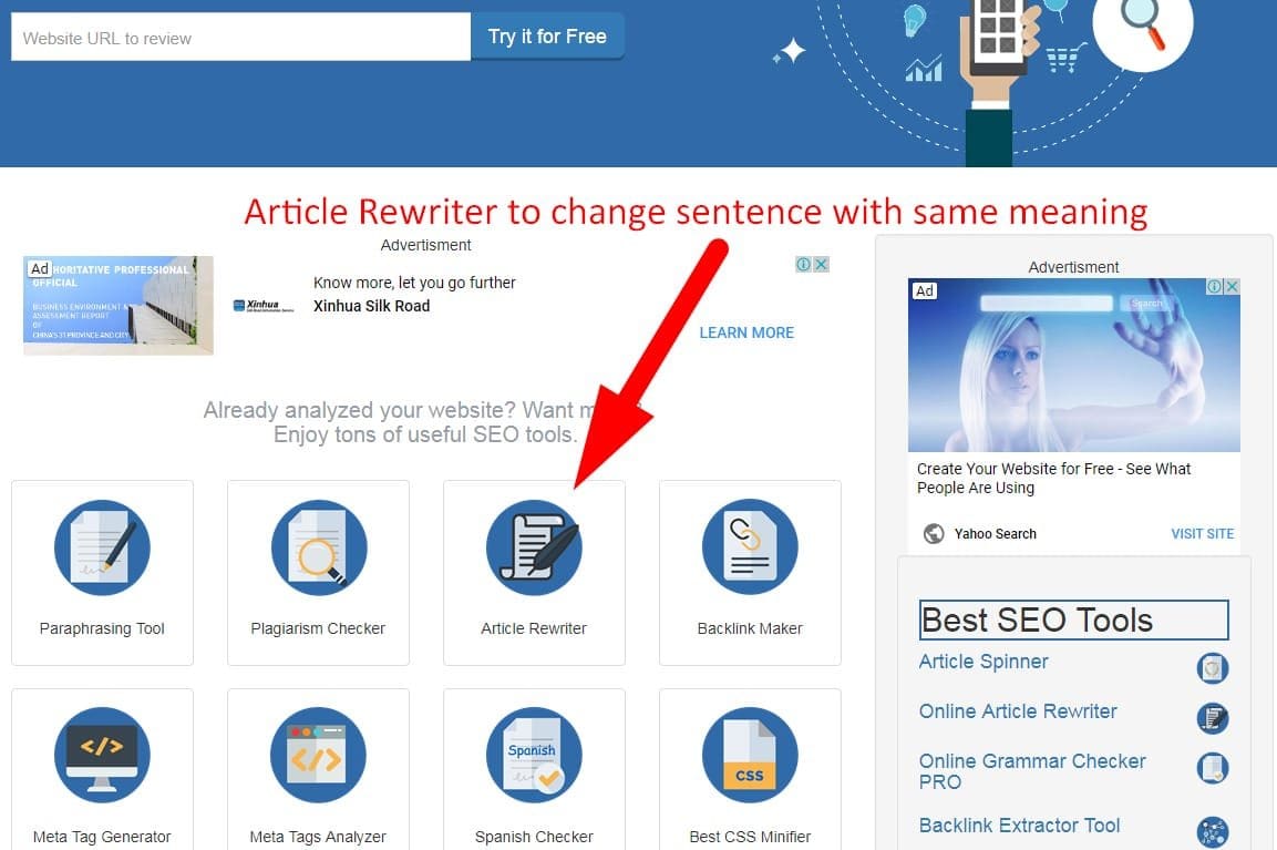 Article Rewriter Review