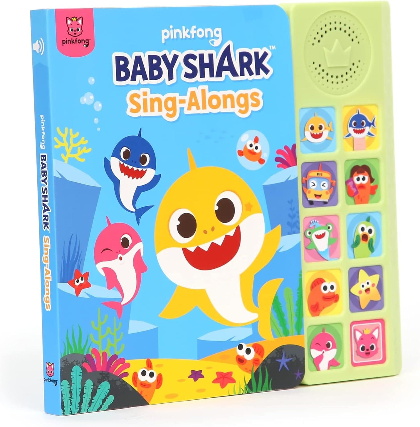 Baby Shark Sing-Alongs 10 Button Sound Book | Baby Shark Toys | Learning  Education Toys | Interactive Baby Books for Toddlers 1-3 | Gifts for Boys  Girls