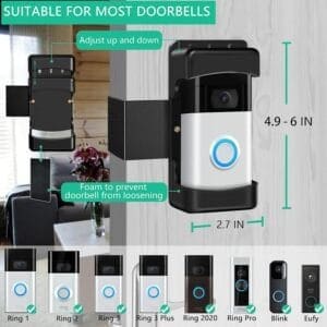 Read more about the article Comparing Video Doorbell Holders: No-Drill Options vs. Blink Security System