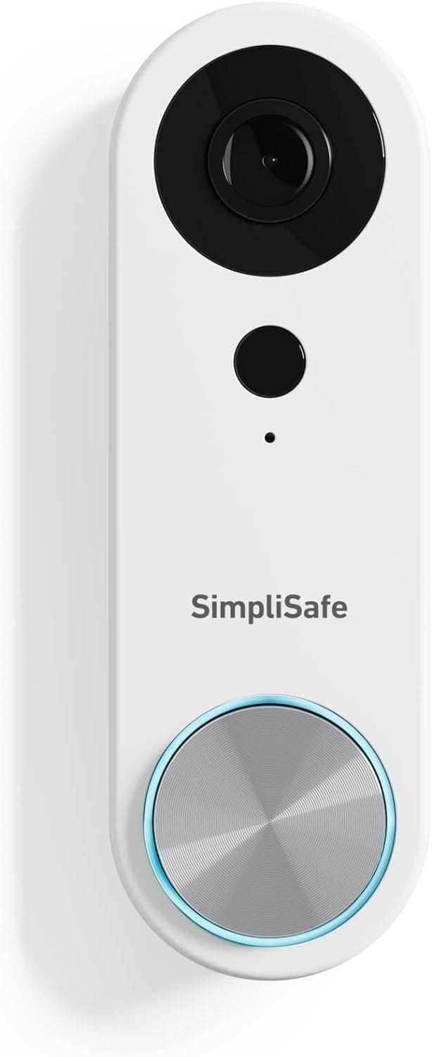 SimpliSafe Doorbell,1080p - Compatible with SimpliSafe Home Security System - Latest Gen