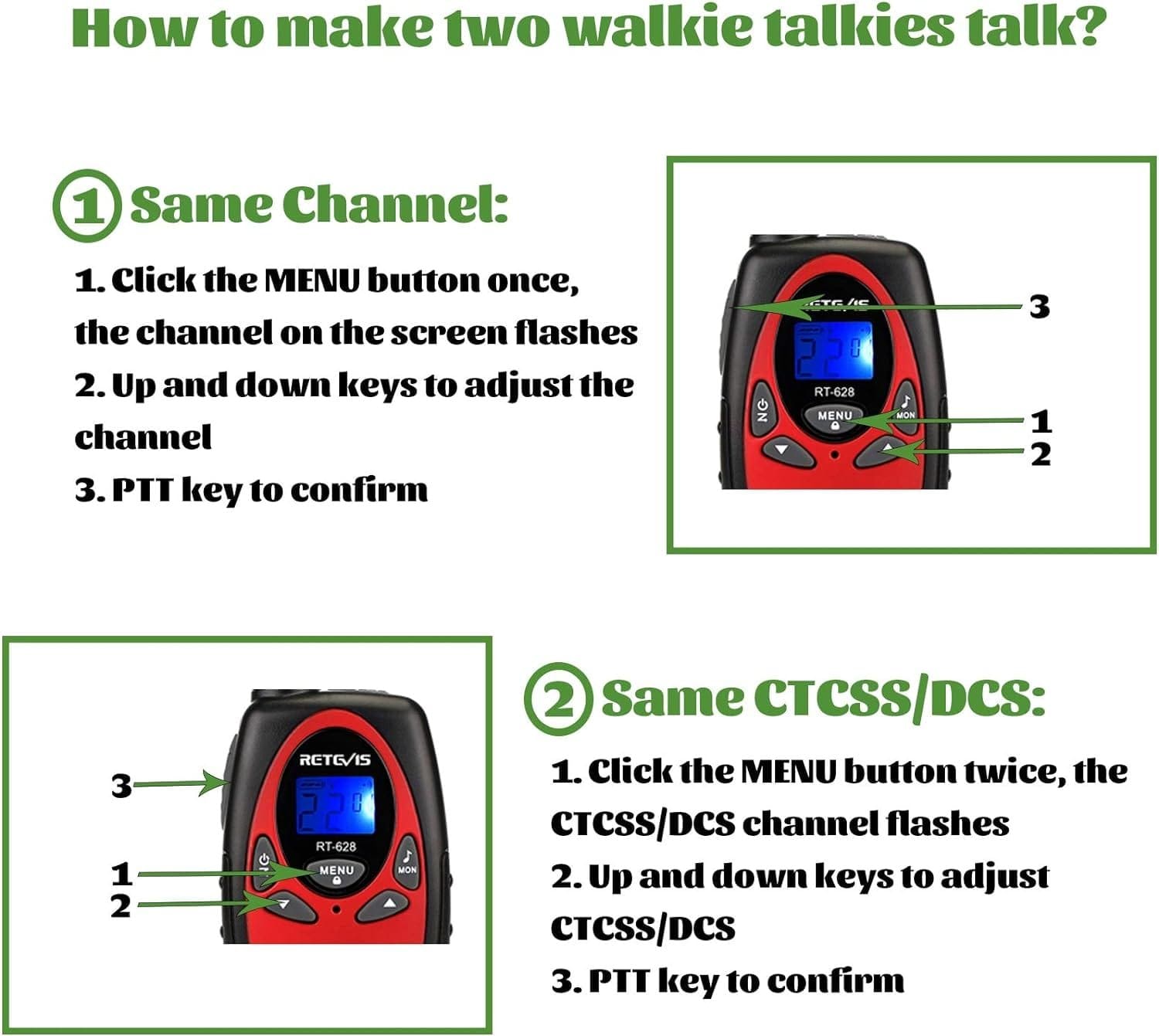 Read more about the article Walkie Talkie Review: Retevis RT628 vs. Competition