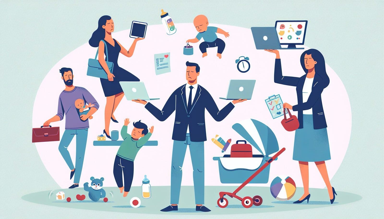 Read more about the article Combating The Mommy/Daddy Guilt: Balancing Career Aspirations With Parental Responsibilities In A Remote Work Setting