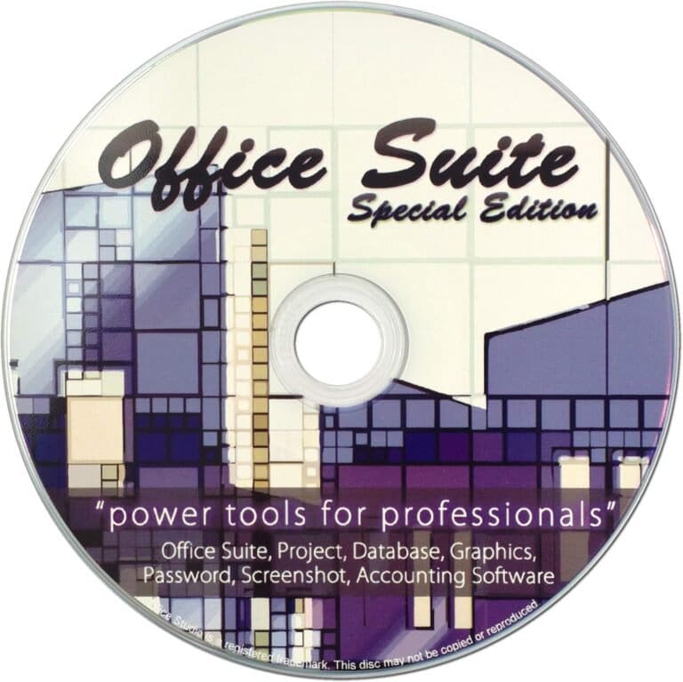 Office suite special edition cd.