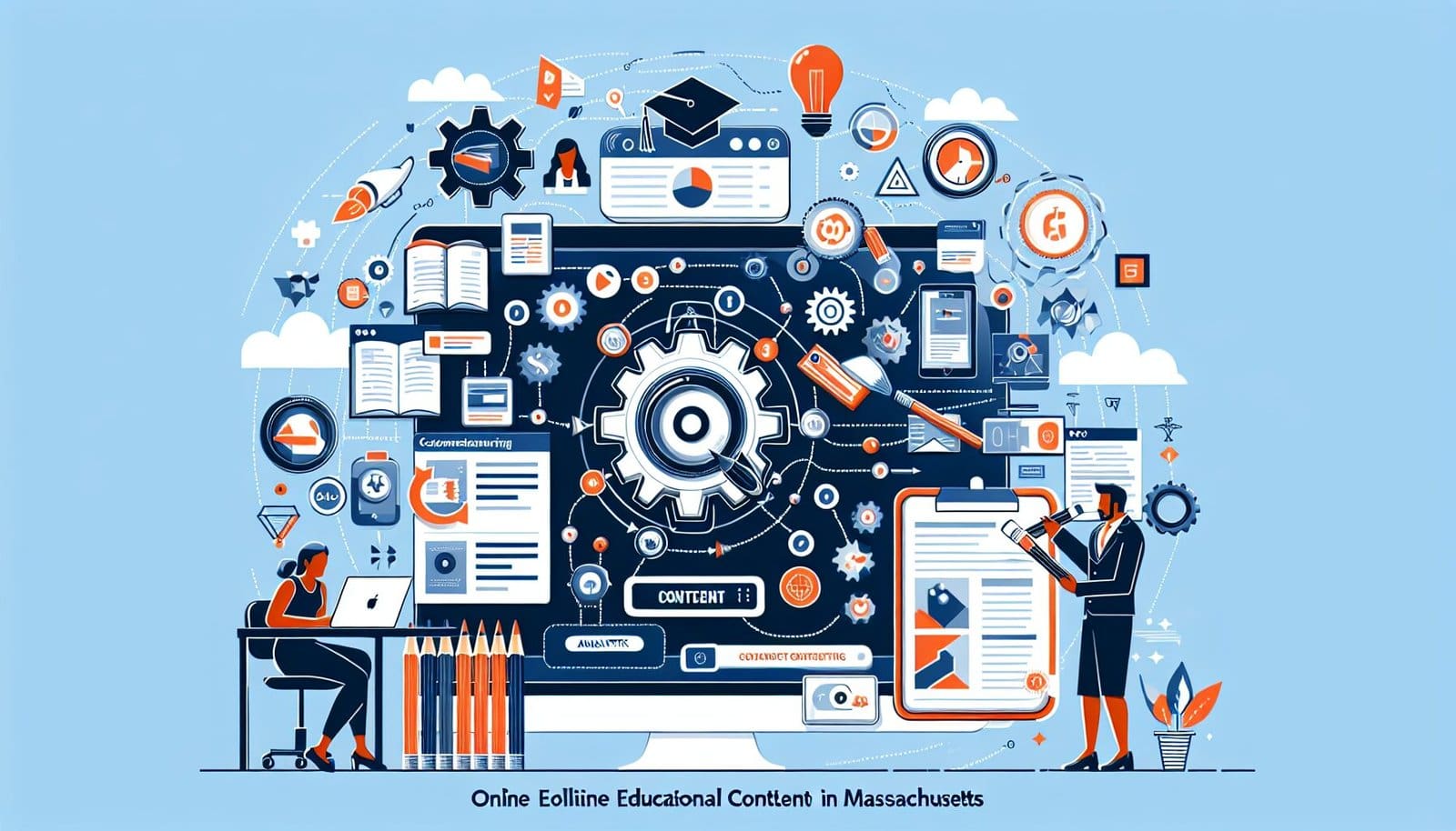 Creating Effective Educational Content Online in Massachusetts