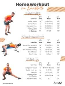 Effective Home Workout Plan with Dumbbells