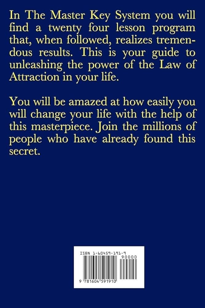 The Master Key System: Unleashing the Power Within