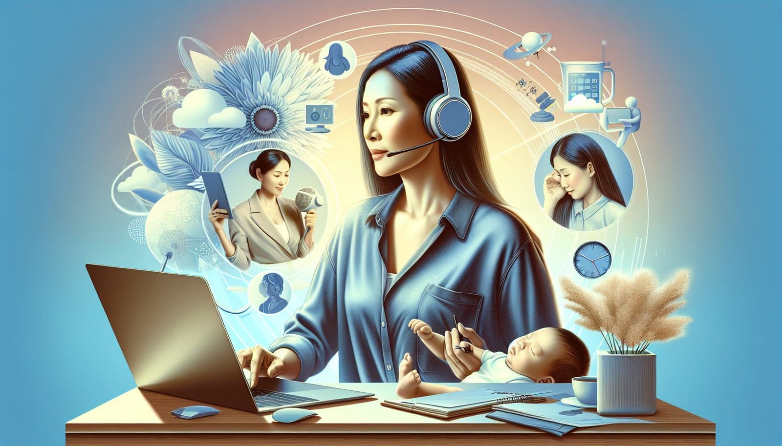 Read more about the article Tips for Balancing Career Aspirations and Parental Responsibilities in a Remote Work Setting