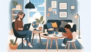 Read more about the article Creating Daily Routines for Children: Promoting Structure and Balance in Your Remote Workday