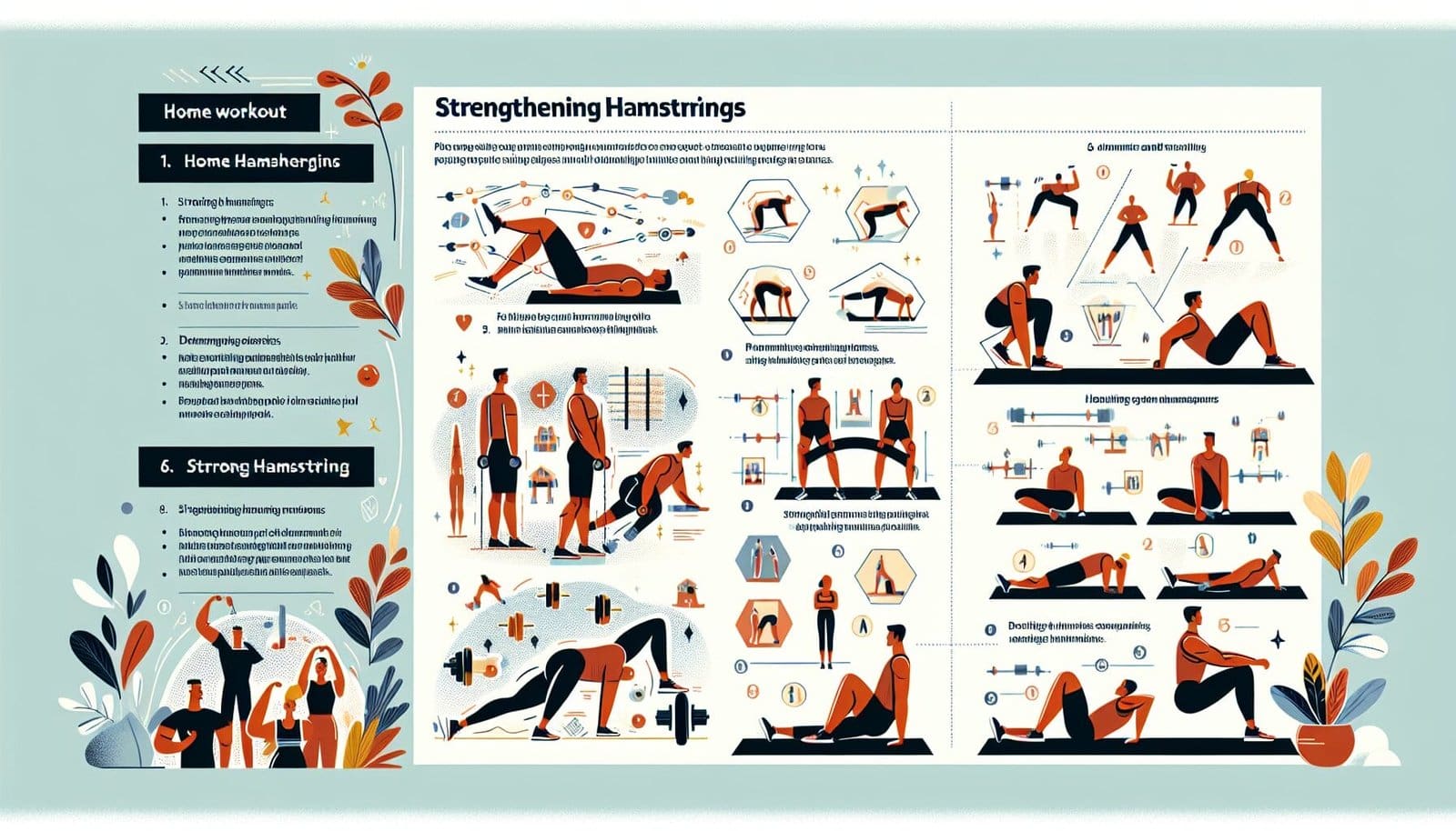 Effective Home Workout Plan for Strong Hamstrings