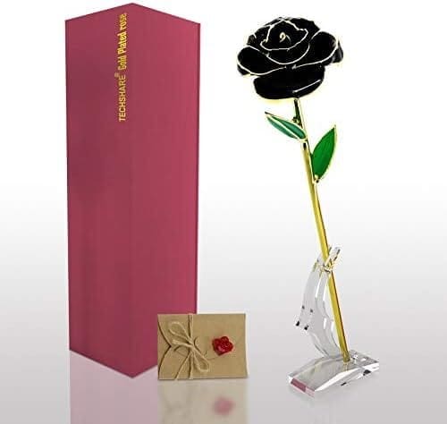 Exquisite 24k Gold Rose, the Perfect Gift for Your Fiancé