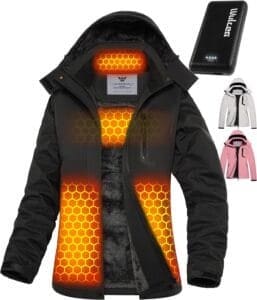 Read more about the article Product Comparison: Women’s Heated Jacket, Waterproof Beach Blanket, Camping Utensil, Cookware Set, Collapsible Sink