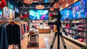 How to set up a live selling store online