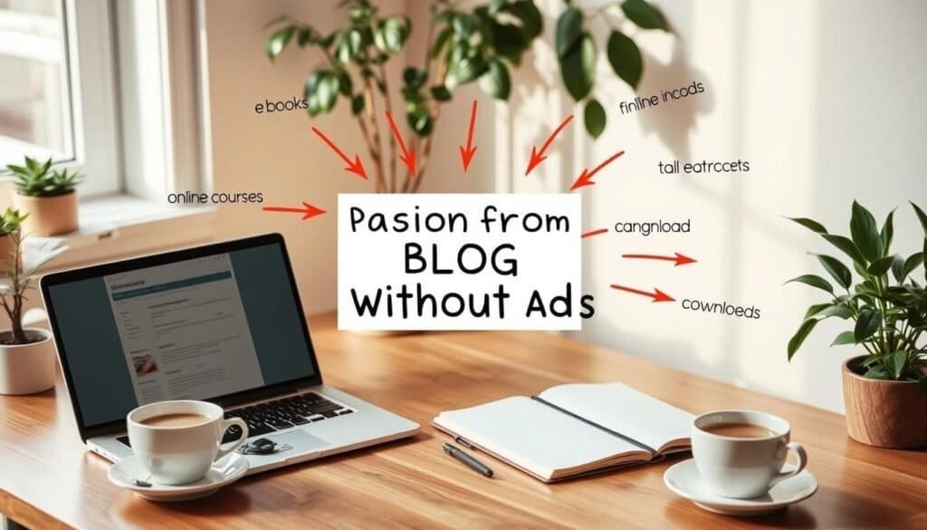 ways to earn from a blog without ads